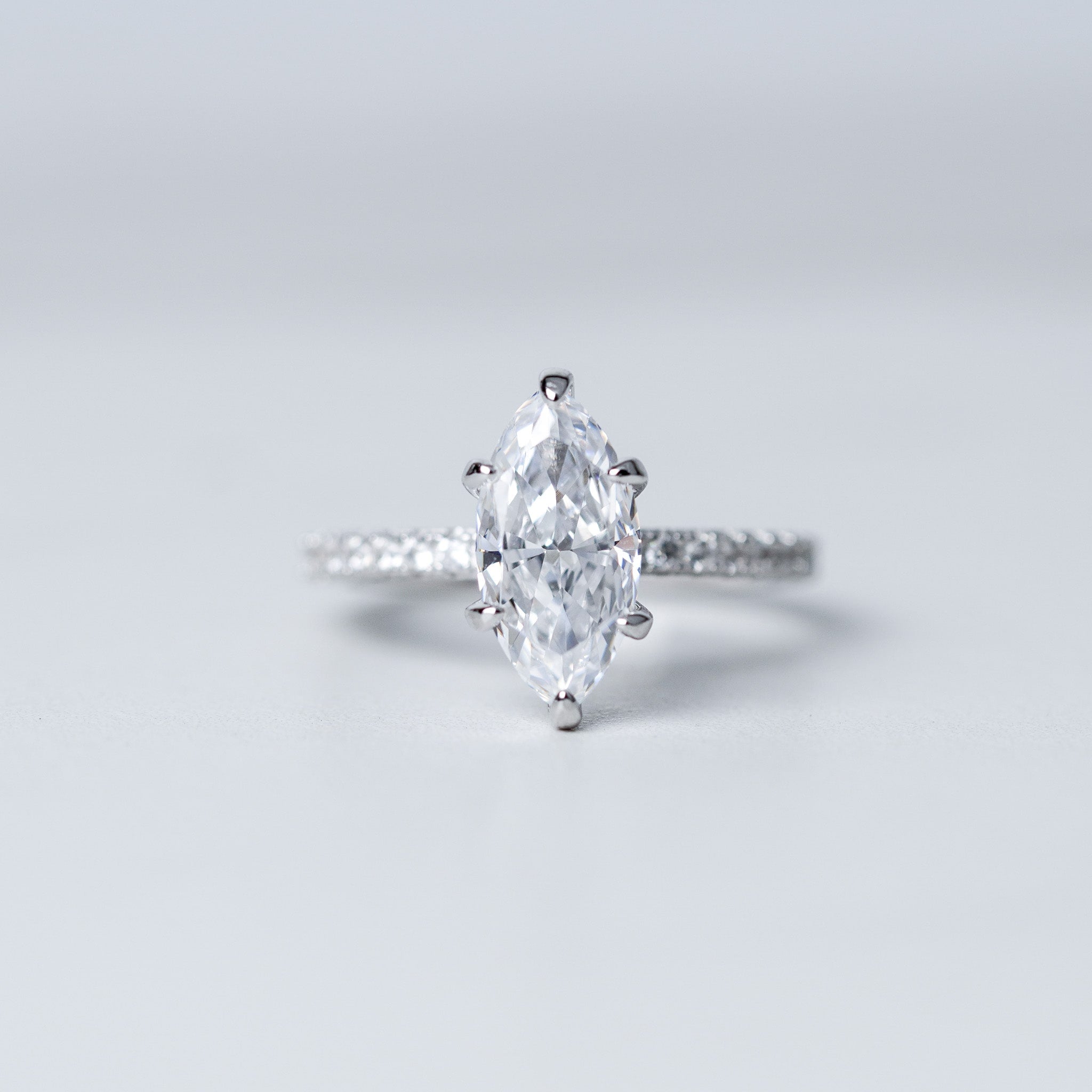 Marquise Ring - Simulated Diamond