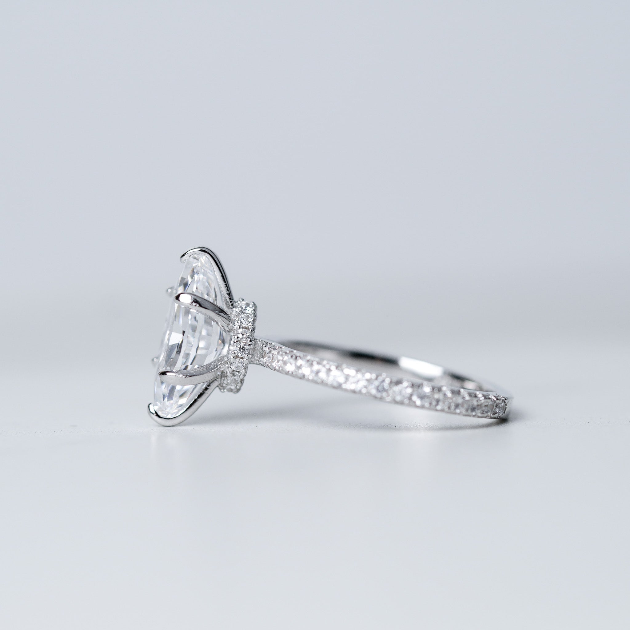 Marquise Ring - Simulated Diamond