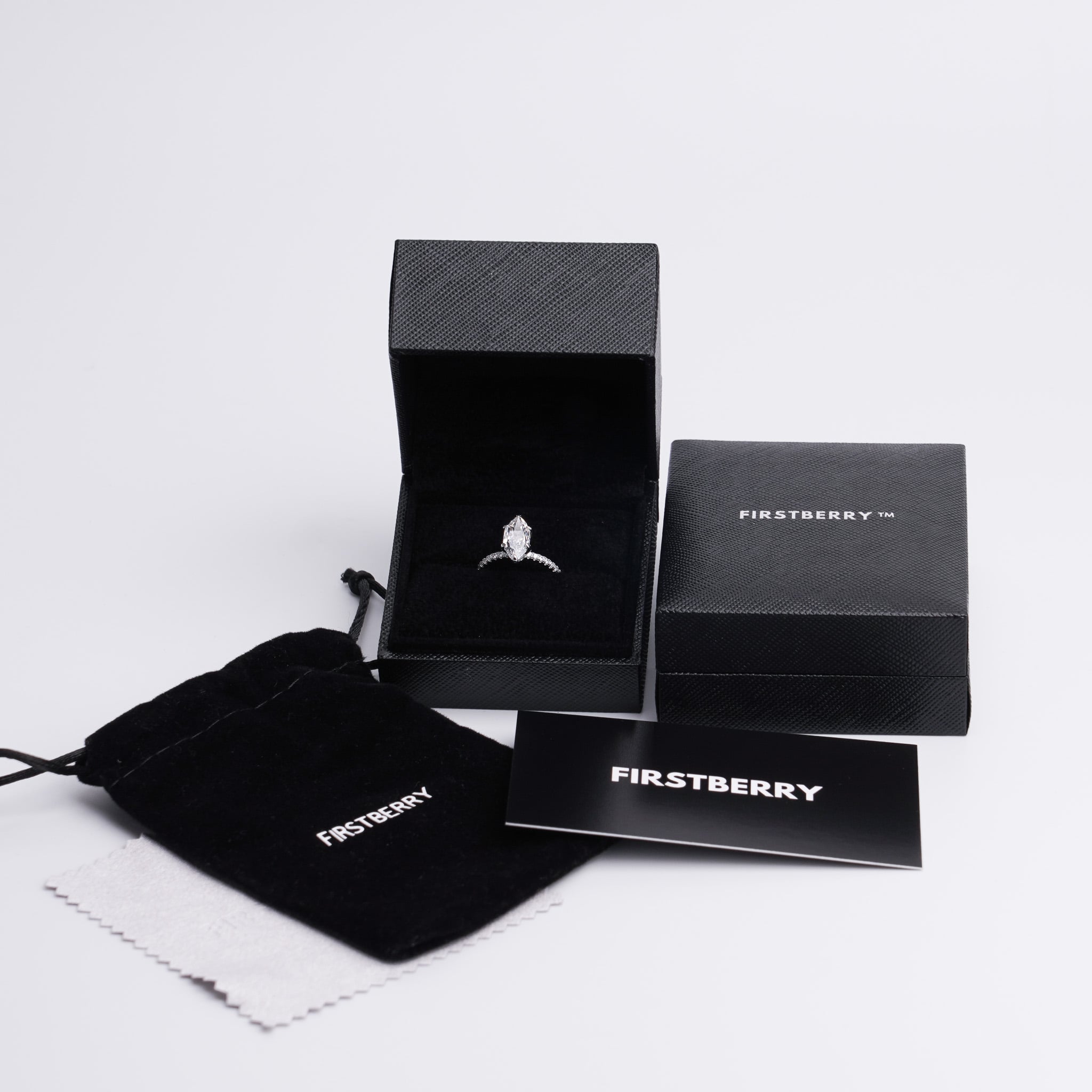 Round Solitaire Necklace - Moissanite