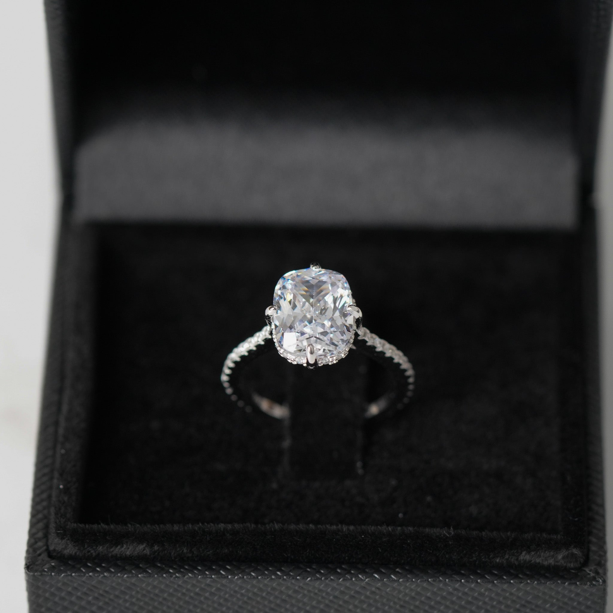 Elongate Ring - Simulated Diamond