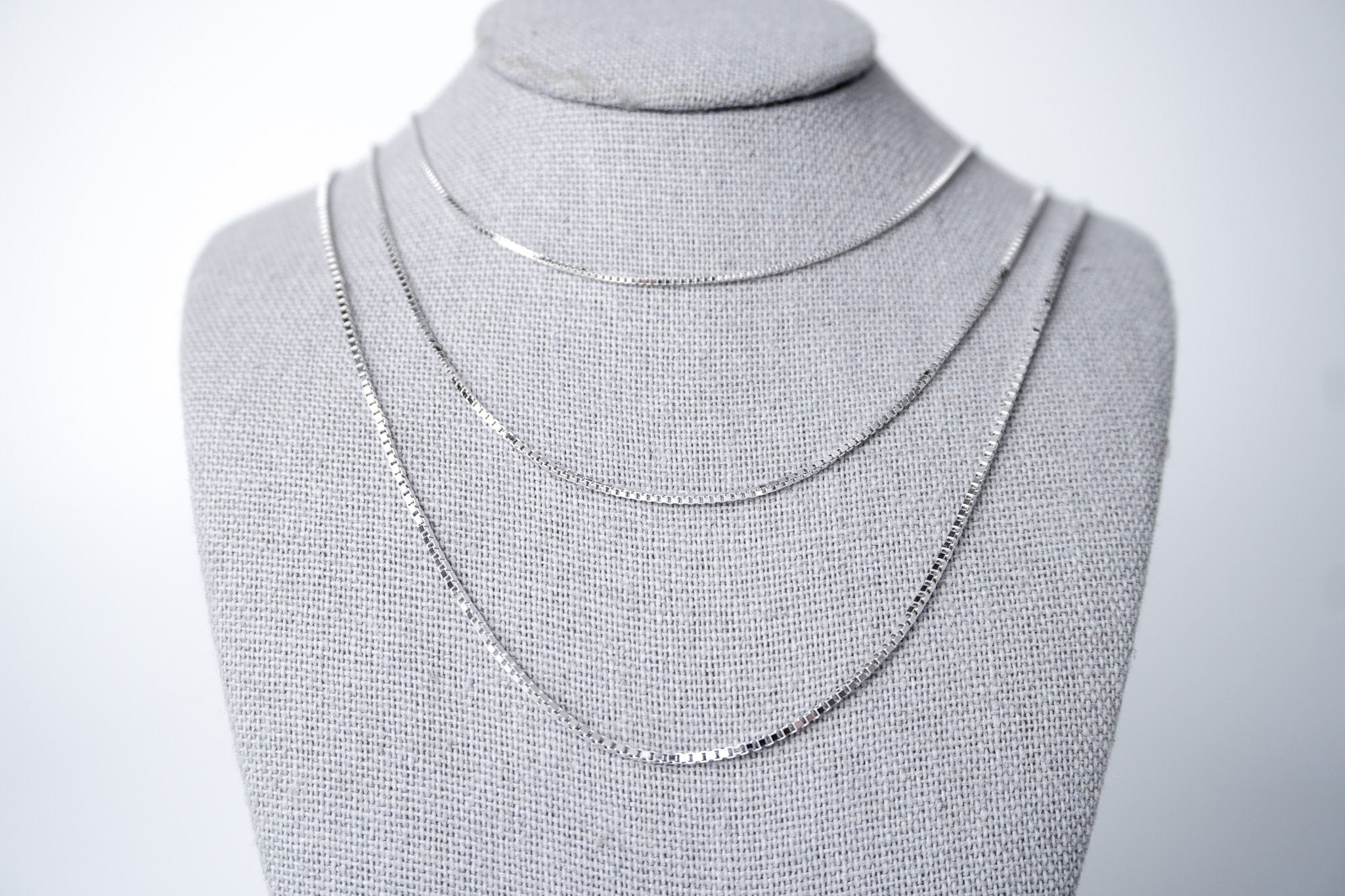 Sterling Silver Box Chain