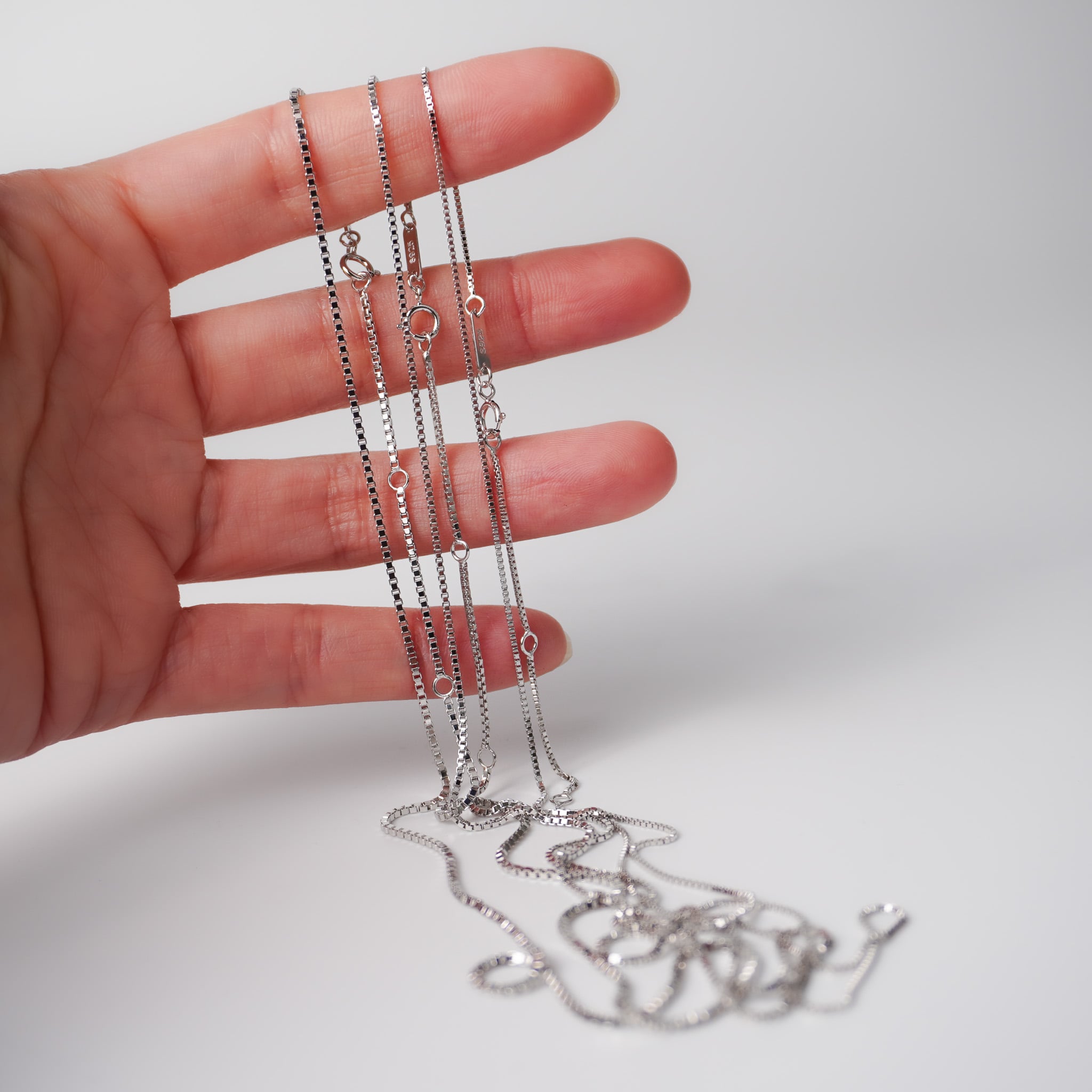 Sterling Silver Box Chain