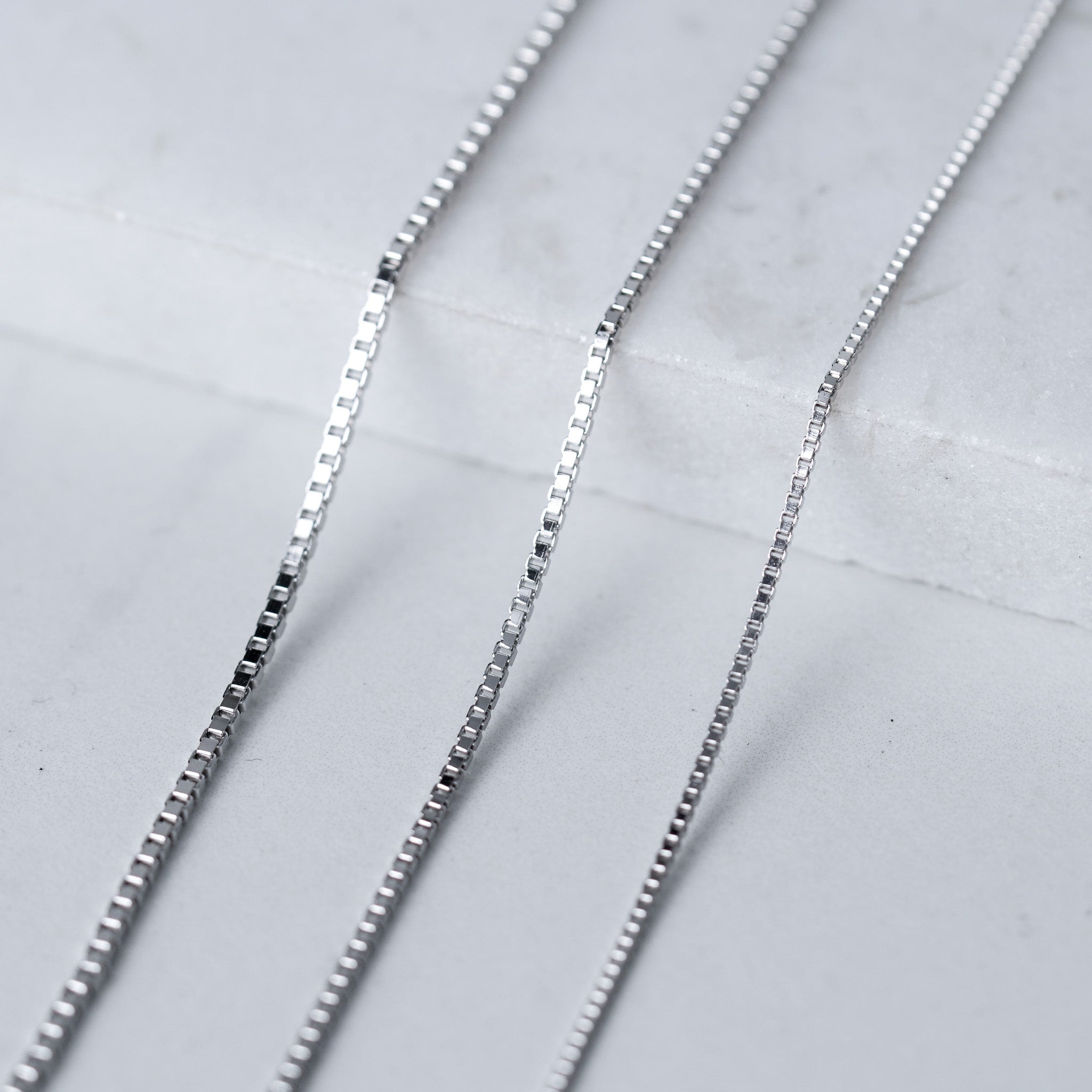 Sterling Silver Box Chain