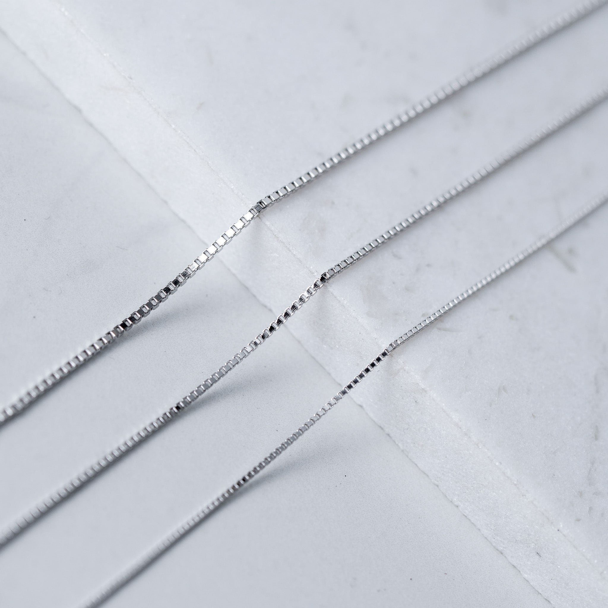 Sterling Silver Box Chain