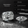 Round Solitaire Stud Earrings - Moissanites