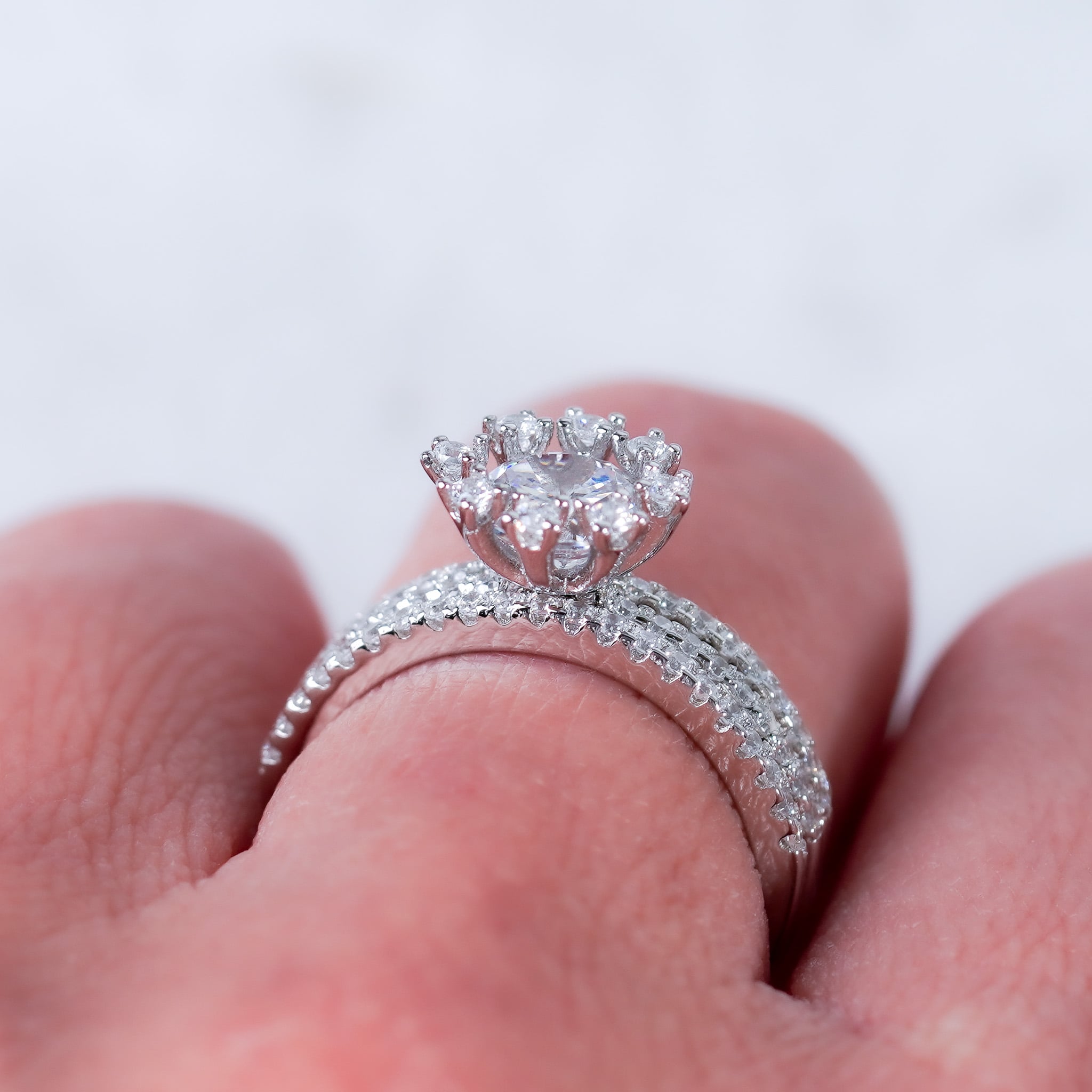 Flower Ring Set
