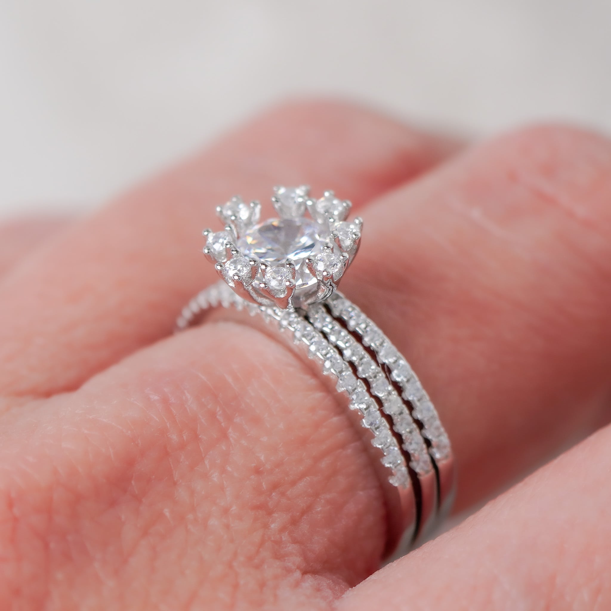 Flower Ring Set