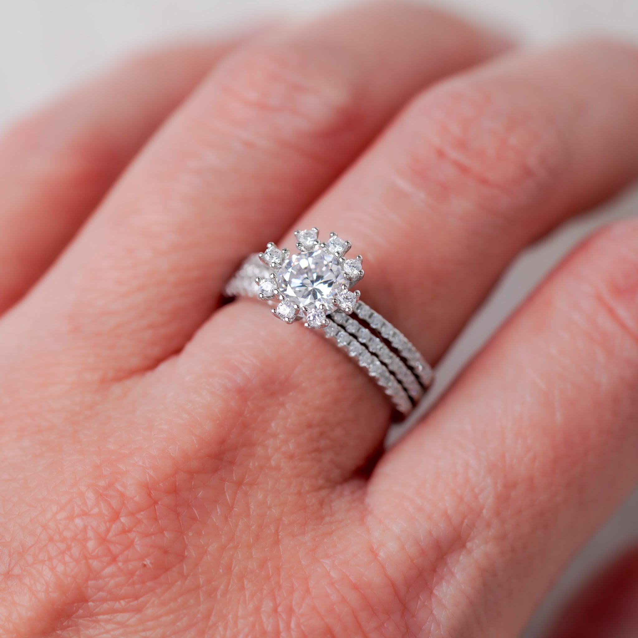 Flower Ring Set