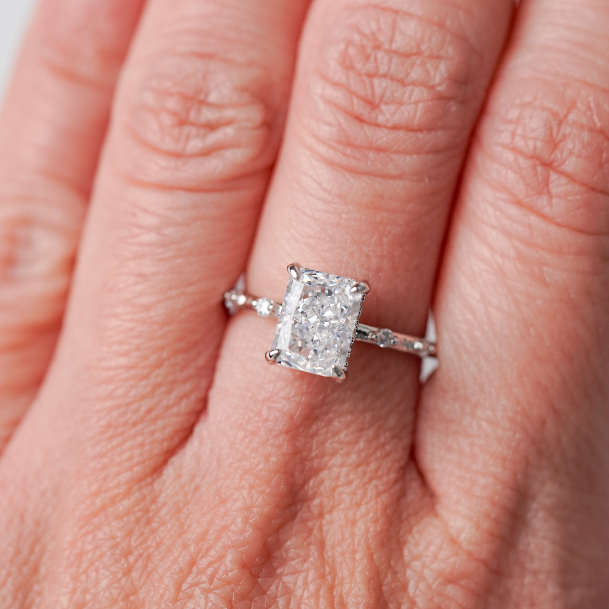 Radiant Rectangle Ring - 2 ct