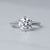 Round Solitaire Engagement Ring - Moissanite