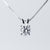 Round Solitaire Necklace - Moissanite