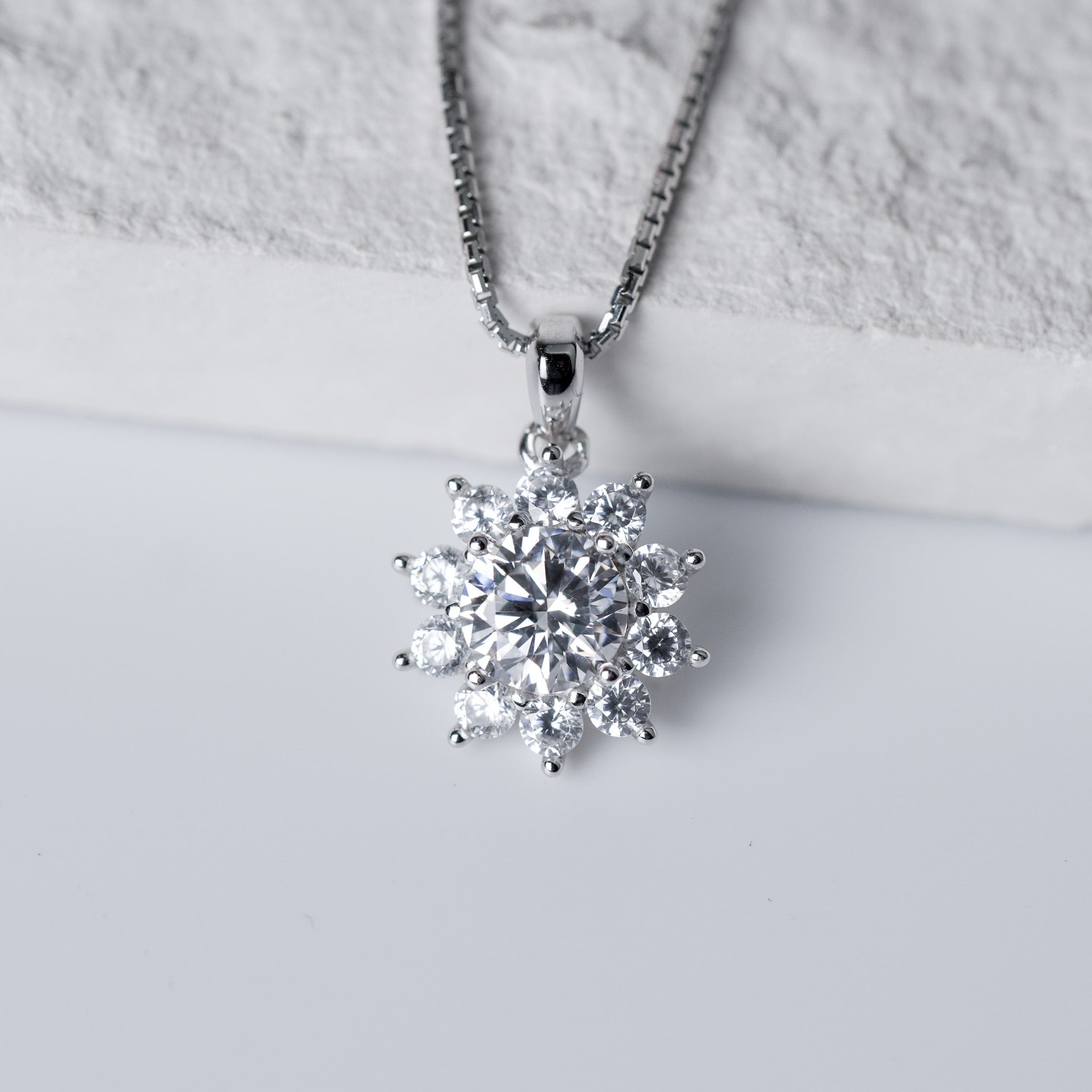 Flower Pendant Necklace