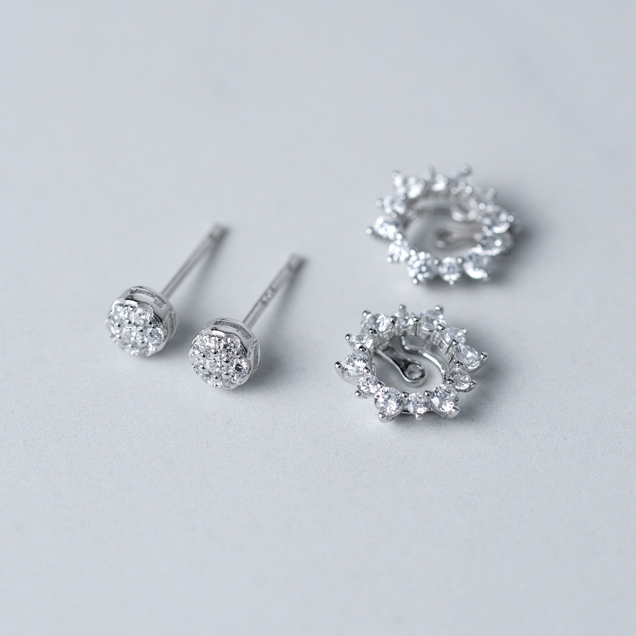 Flower Earrings, Multi-Functional