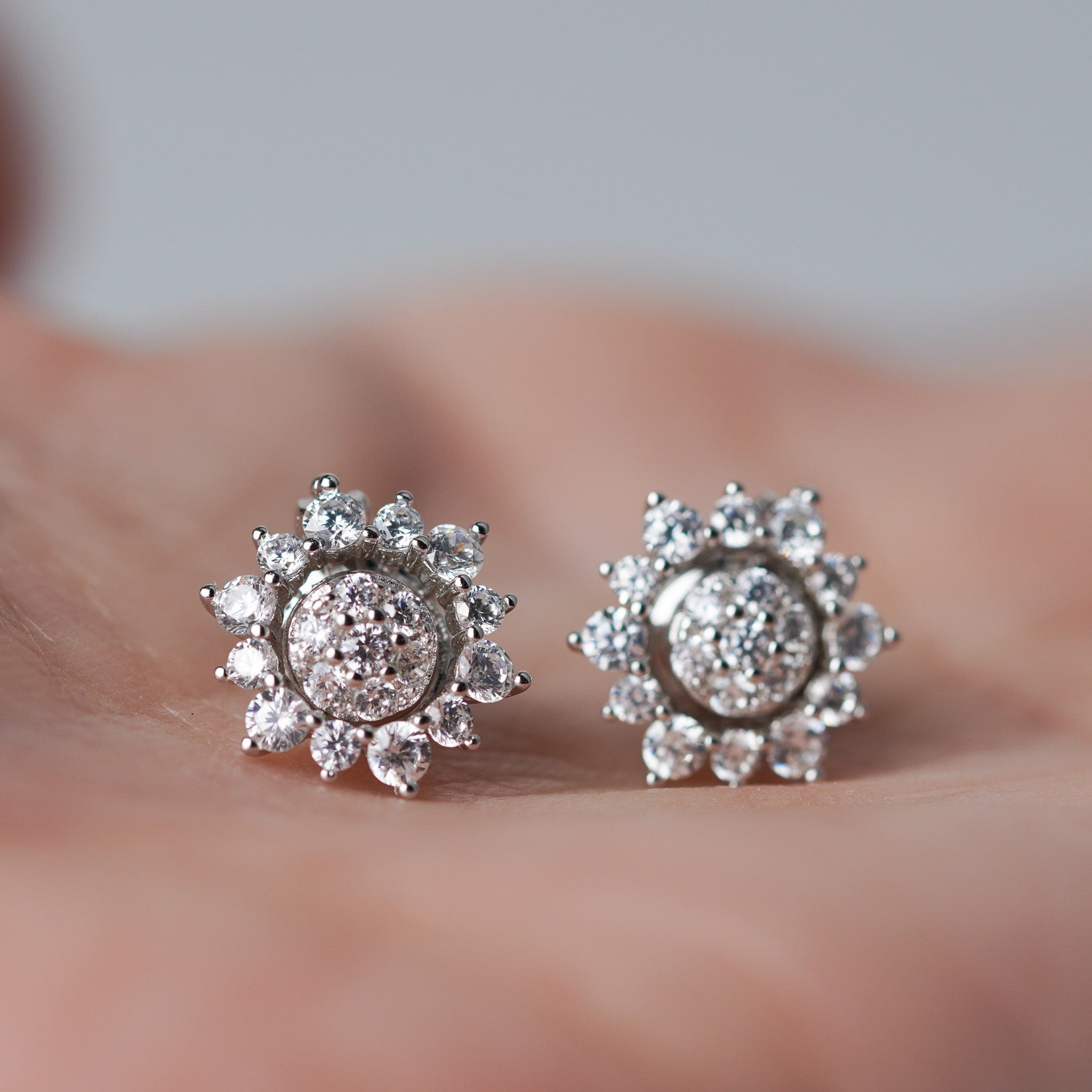Flower Earrings, Multi-Functional