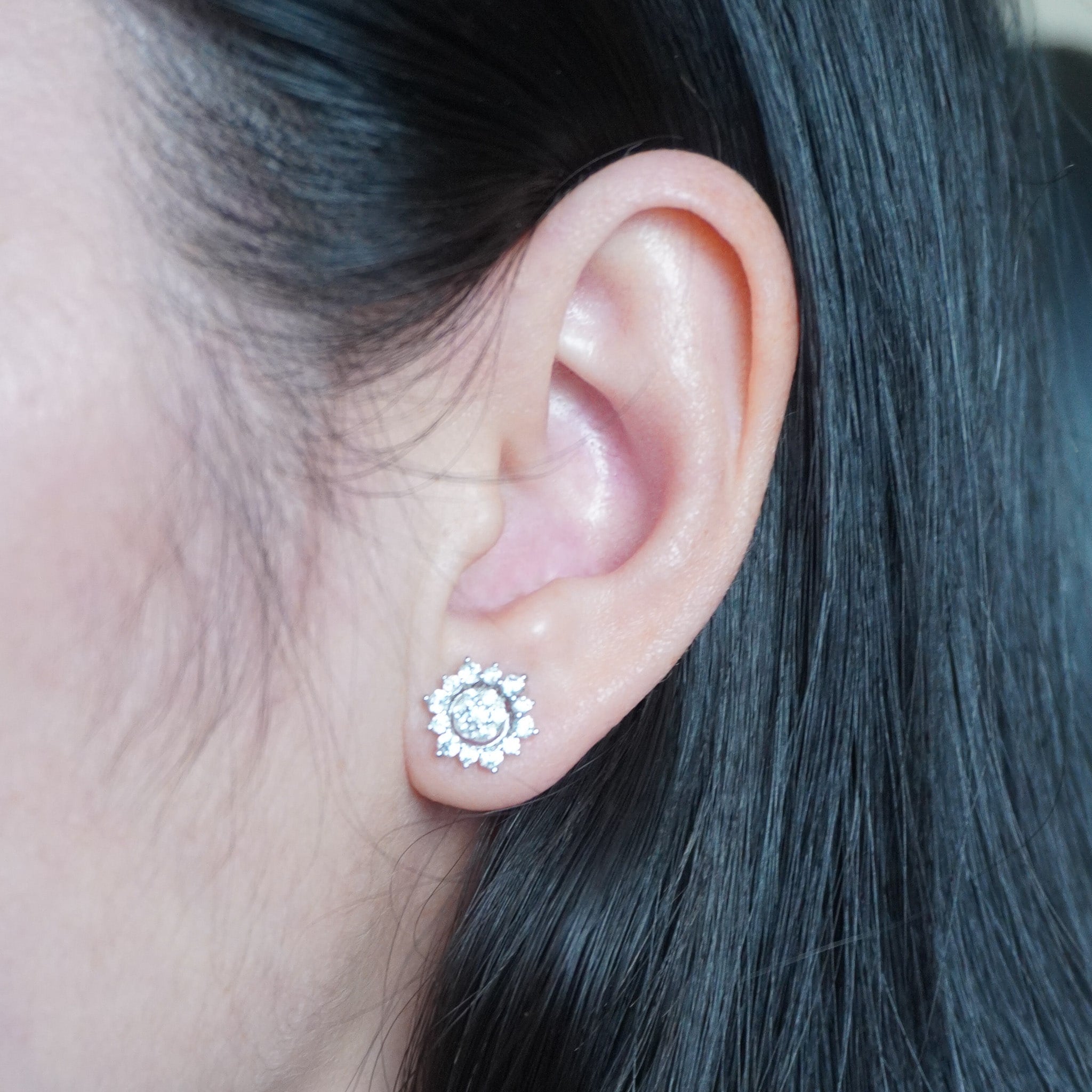 Flower Earrings, Multi-Functional