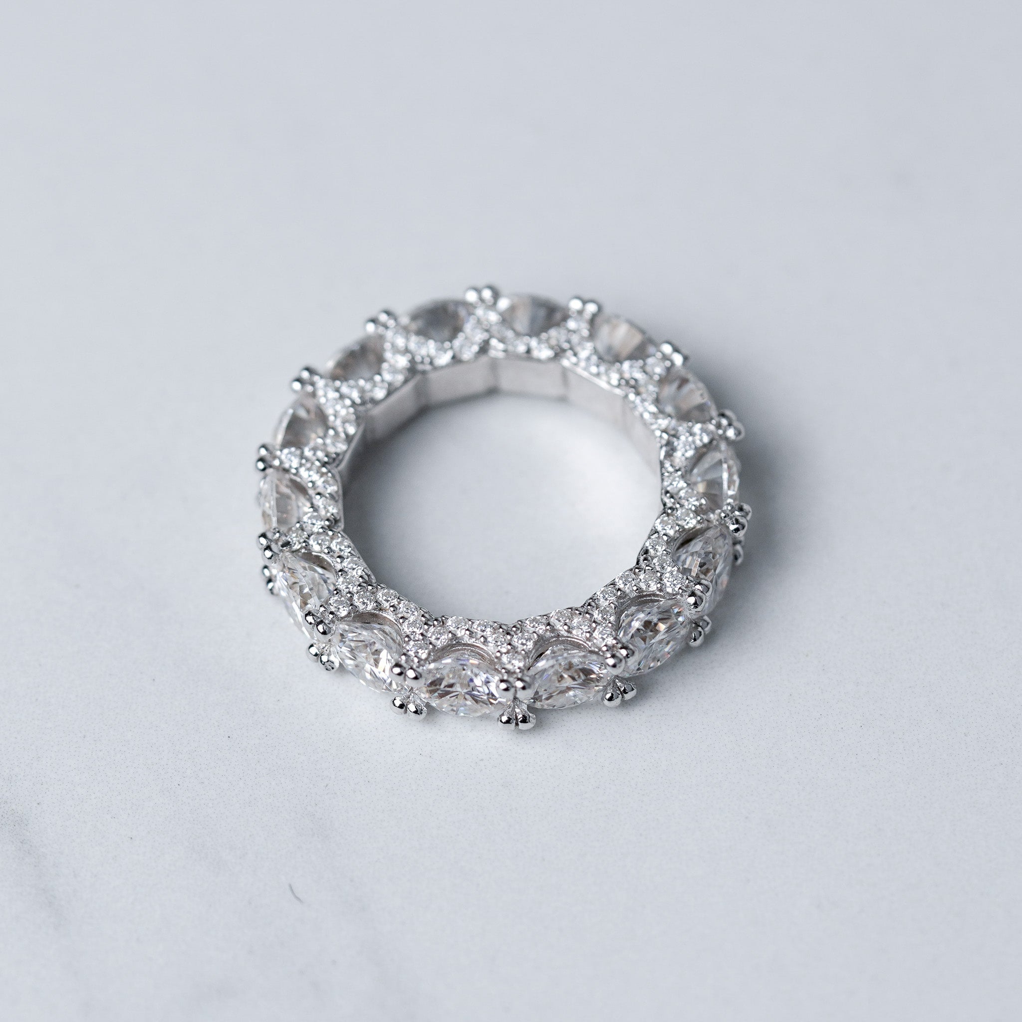 Bling Around Wedding Band