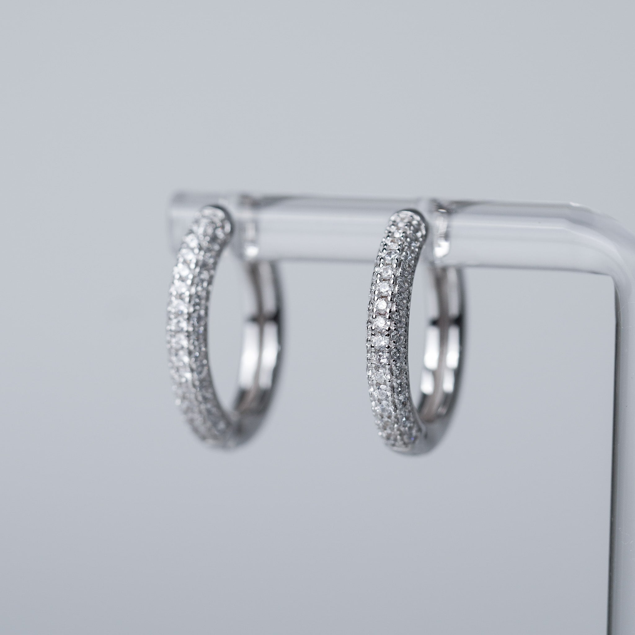 Bling Hoop Earrings
