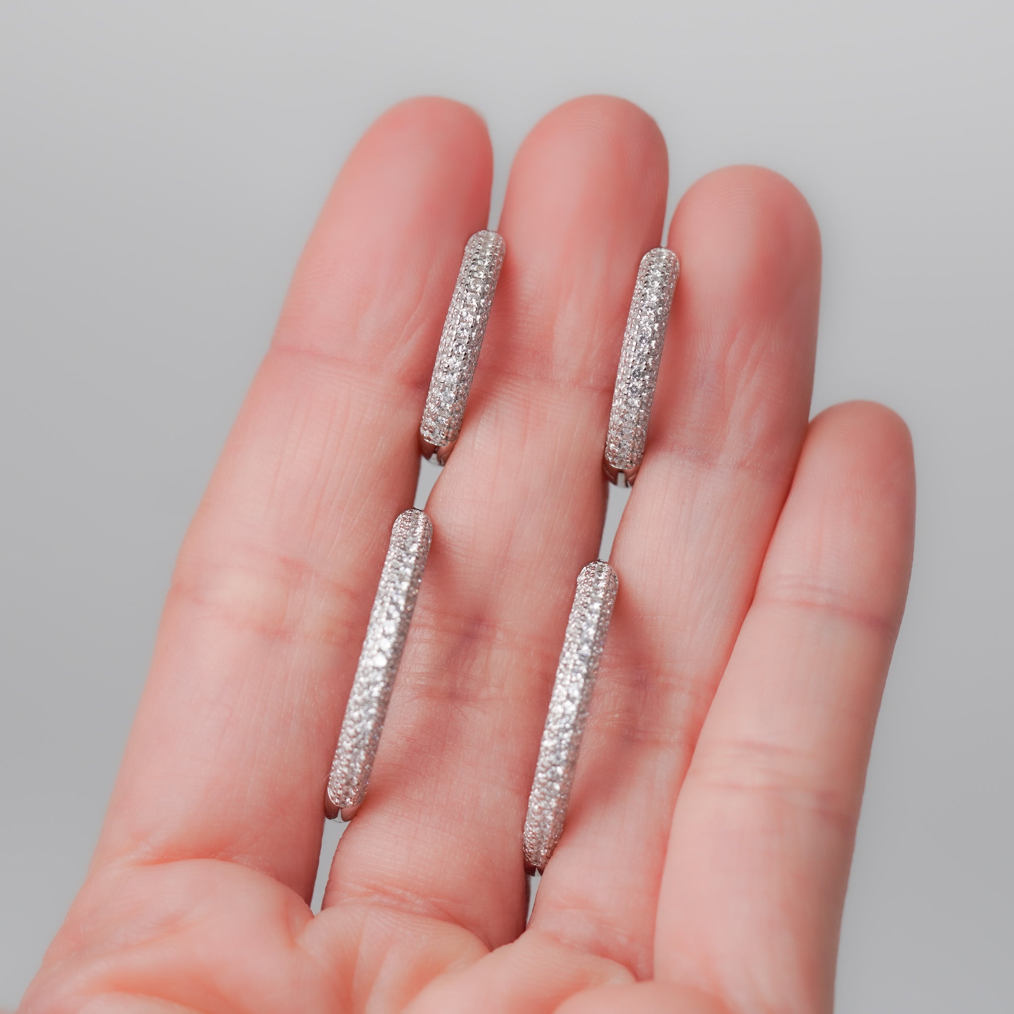 Bling Hoop Earrings
