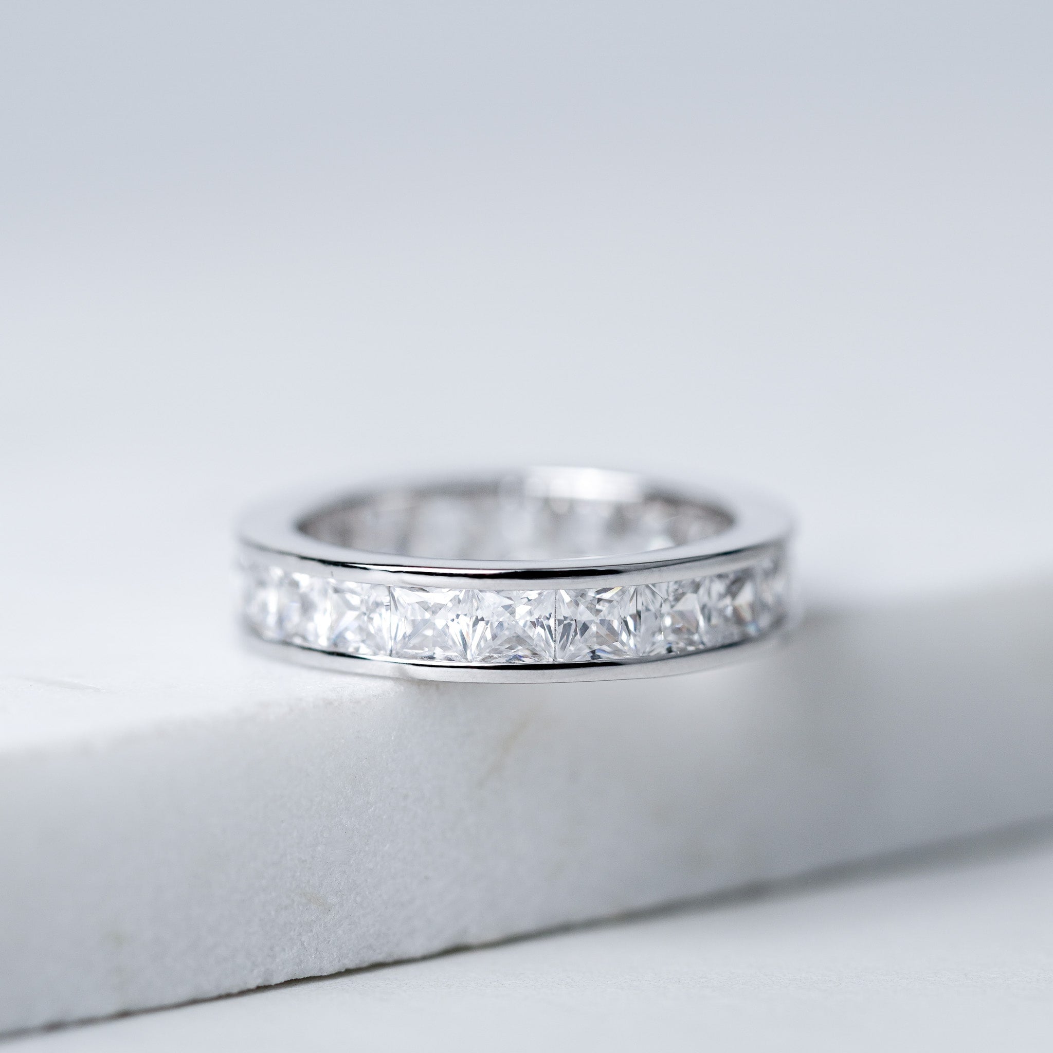 Square Classic Wedding Band