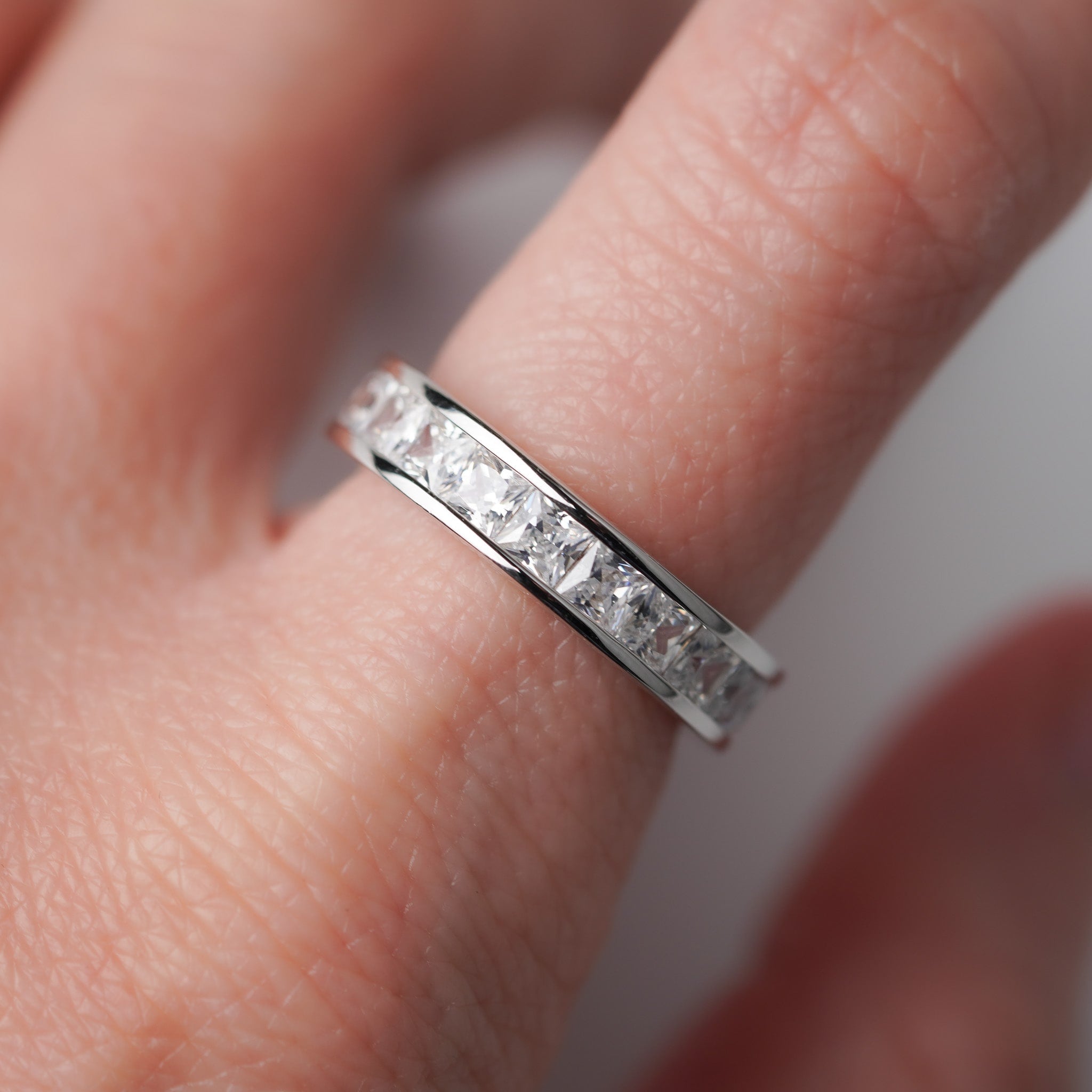 Square Classic Wedding Band