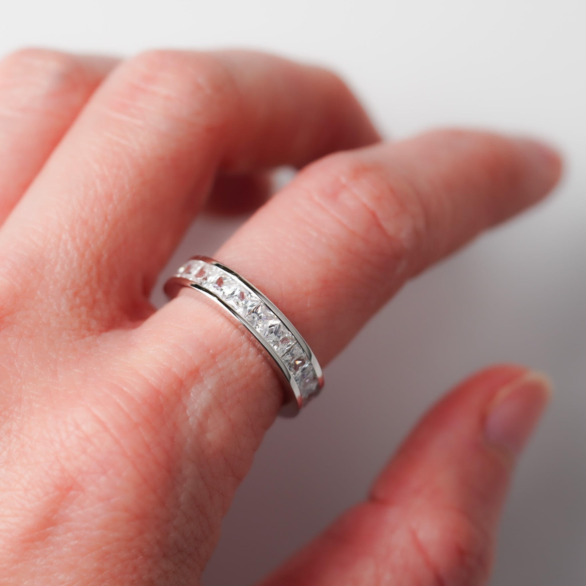 Square Classic Wedding Band