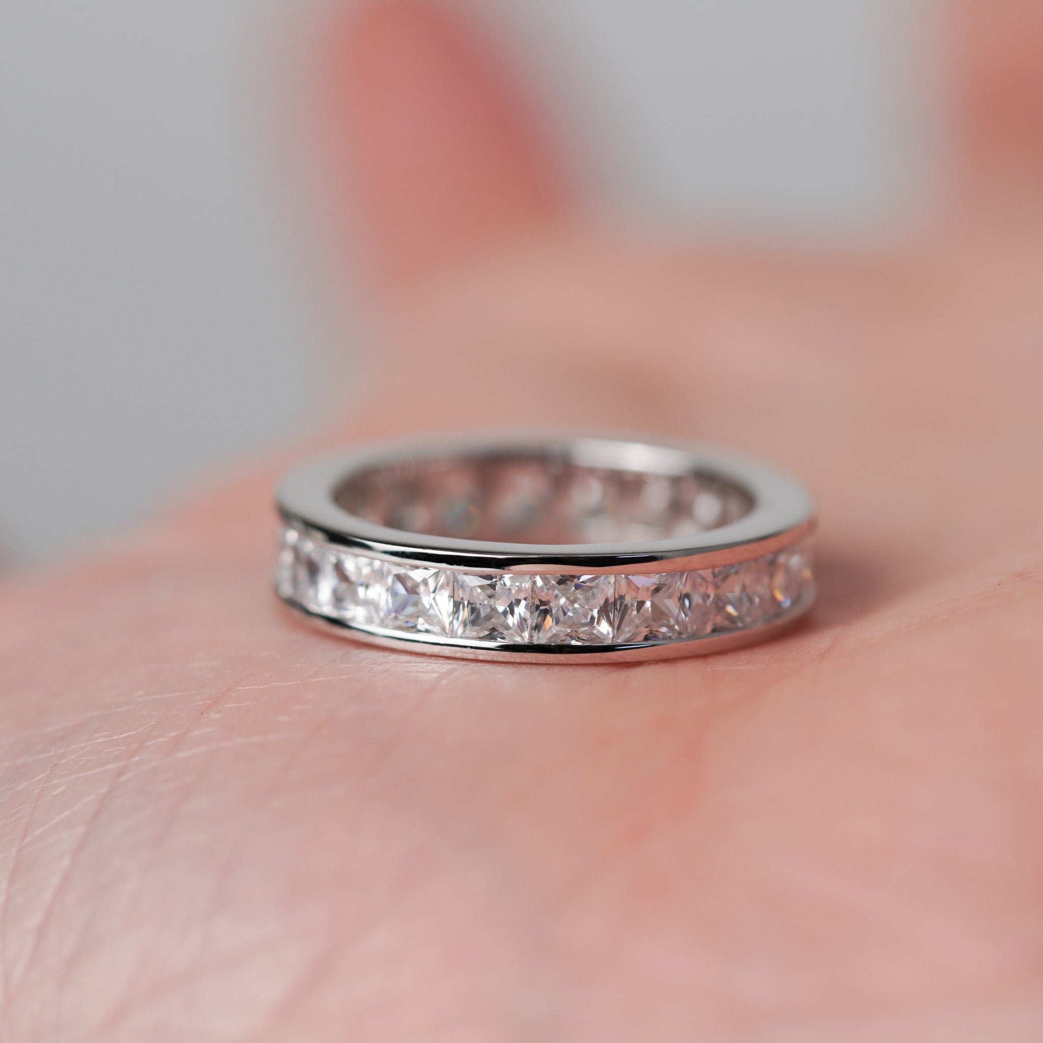 Square Classic Wedding Band
