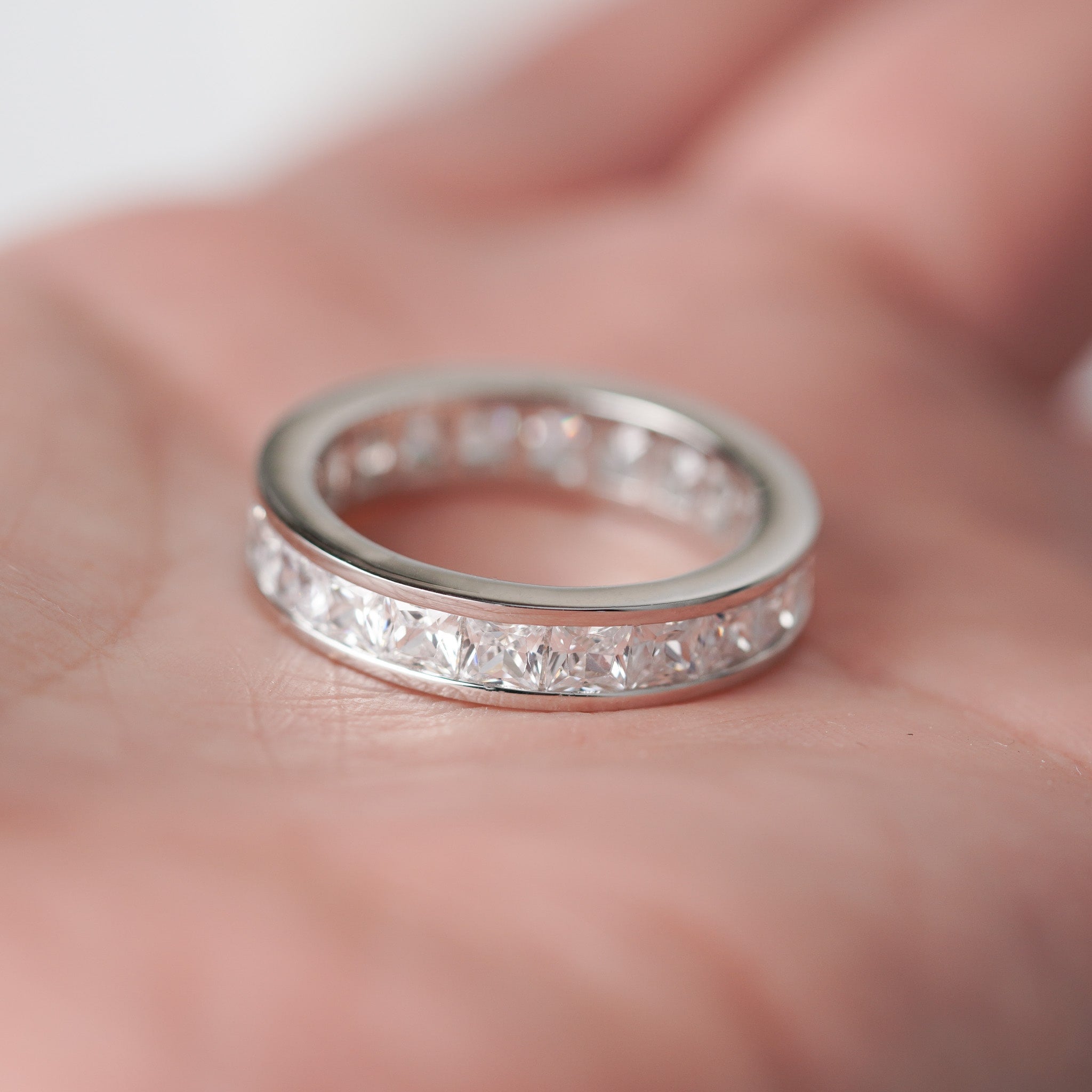 Square Classic Wedding Band