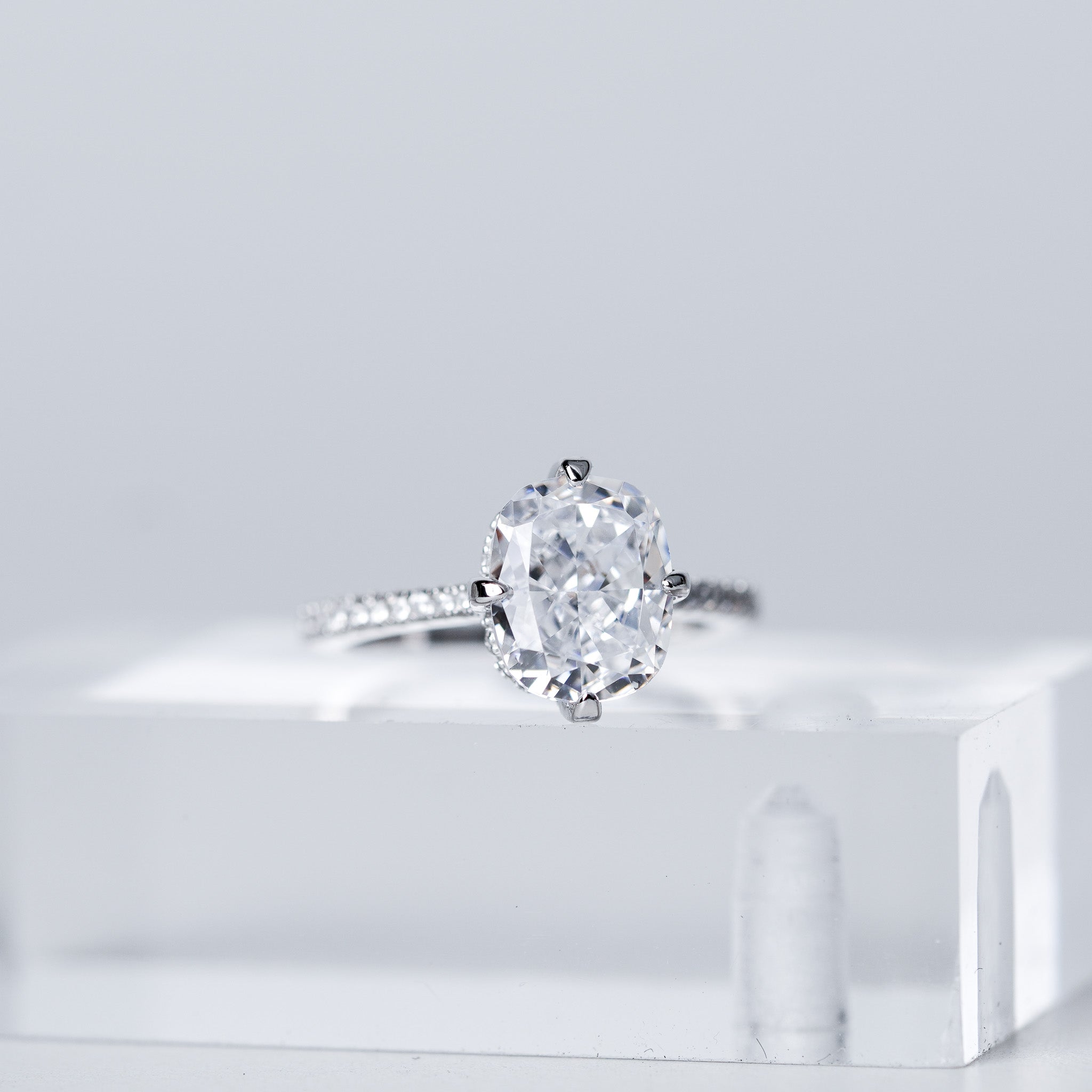 Radiant Cushion Ring | 3ct